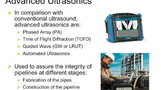 Diverse Uses of Advanced Ultrasonic Inspection Technologies for Pipeline [upl. by Uase924]