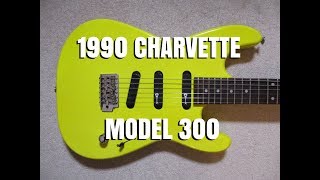 1990 Charvel Charvette Model 300 Review And Demo By Scott Grove [upl. by Assin]