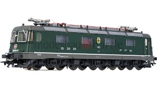 märklin 37328  TRIX 22773 ELok Re 620 0638 SBB Cargo  mfx Sound  Spur H0 [upl. by Oicirtap]