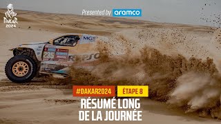 Le résumé de lÉtape 8 présenté par Aramco  Dakar2024 [upl. by Eyahsal]