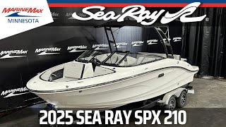 2025 Sea Ray SPX 210  MarineMax Rogers [upl. by Panchito175]