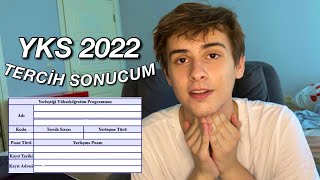 YKS 2022 TERCİH SONUCUM [upl. by Adniled816]