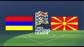 Armenia vs North Macedonia Highlights  Nations League 2024 [upl. by Nivla]