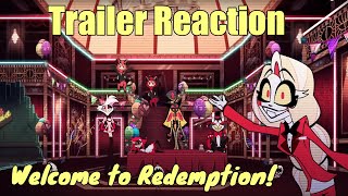 Hellish Rehab  Hazbin Hotel Season 1 Trailer Live Reaction [upl. by Eibob]