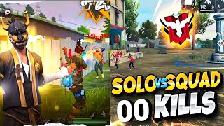 Solo VS Squad Tatsuya amp Squad Gameplay [upl. by Nilo62]