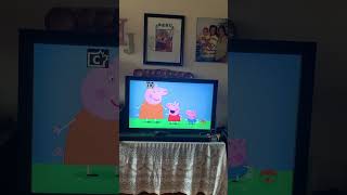 Peppa pig theme song on treehouse and Nick jr [upl. by Eceinal630]