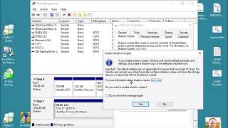 Enable Shadow Copies  Previous Versions Server 2019  Protect Your Files [upl. by Kruger]