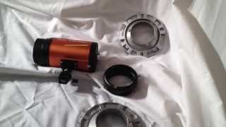 universal mount to bowens mount ring adapter studio flash strobe UNBOX [upl. by Tsui]