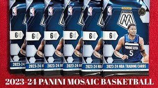 202324 Panini Mosaic Basketball 36Card Blaster Box Rip [upl. by Nommad]