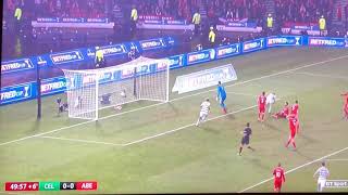 Ryan Christie fantastic Goal Against Aberdeen 10 Betfred Up Final 2018 [upl. by Jo-Anne289]