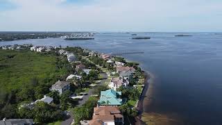 South Mayo Street Crystal Beanch Fl Dronme footage [upl. by Tobye605]