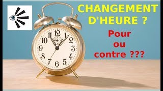 🤯 CHANGEMENT DHEURE pour ou contre [upl. by Gibb547]