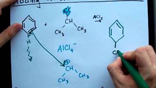 Adding Carbons to Benzene FriedelCrafts Alkylation [upl. by Kcirdor]