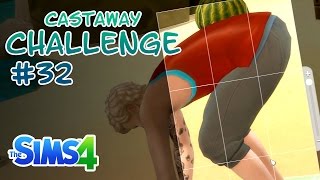 CASTAWAY CHALLENGE 32  Lets Play Die Sims 4 • quotDer Arschquot xD [upl. by Ahsinoj229]