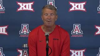 Arizona Football Media Luncheon  Head Coach Brent Brennan [upl. by Rufina917]