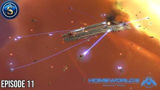 Homeworld 2 Remastered Gameplay Part 4  Battle over Hyperspace [upl. by Htims]