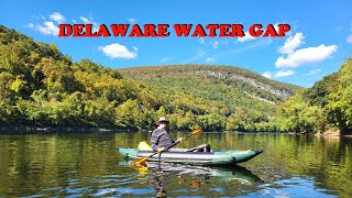 Delaware Water Gap Kayaking Smithfield Beach to Driftstone Campground October 9th 2024 4K [upl. by Aronal]