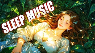 Calming Harp Music with Bird Sounds  Relaxing Harp Music Sounds for Sleep Stress Relief Study [upl. by Soph]