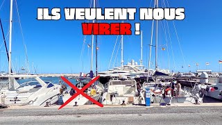 LA CAPITAINERIE NOUS DEMANDE DE DÉGAGER EN PLEINS TRAVAUX🤬  VLOG NOMADE 220 [upl. by Oiramd510]