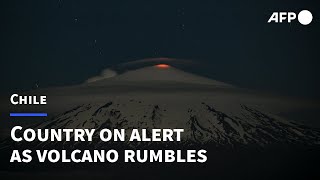 Chile on alert as Villarrica volcano rumbles  AFP [upl. by Amsa]