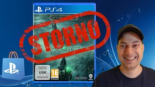 NEU PS4 Spiel im PlayStation Store stornieren  Tutorial [upl. by Nissensohn]