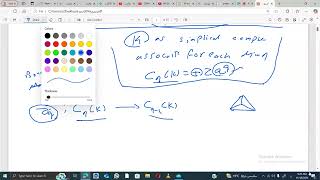 Simplicial homology group [upl. by Frum]