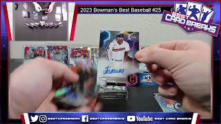 2023 Bowman’s Best Baseball 25  8 Box Case Pick Your Team 13024 [upl. by Natanoy]