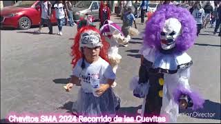 Chavitos SMA En el recorrido de la Santa Cruz Peregrina Febrero 2024🤡🎊🎉🔊🎶 [upl. by Afaw740]