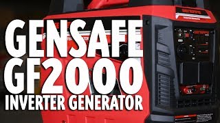 Gensafe GF2000 Inverter Generator  TestReview [upl. by Nhabois]