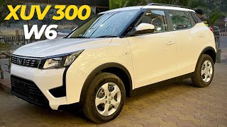 2024 Mahindra XUV 300 W6 😍 Best Variant  1101 LAKHS ON ROAD [upl. by Enylhsa]