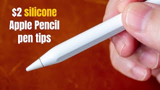 2 silicone Apple Pencil pen tips MUST BUY for artists [upl. by Muhammad164]