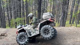 2023 BEST MOMENTS Atvs and Trails No commentary Mudding in the Rocky Mountains Camping [upl. by Benny]