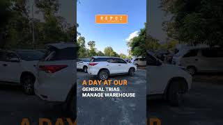 A Day At Our General Trias Repoz Warehouse  AutomartPh Repoz [upl. by Erminie]