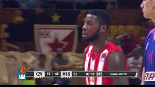 MATHIAS LESSORT Crvena zvezda mts  Mega Bemax 4102017 [upl. by Sucerdor]