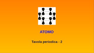 Lezioni di chimica  Atomo  11 Tavola periodica [upl. by Weinreb]