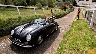 The Brooklands Classic Driving Experience up Test Hill [upl. by Nagek393]