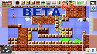 Beta64  Super Mario Maker [upl. by Ylrad]