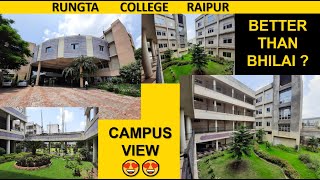 Rungta College Raipur  Campus View  Vlog26  Akhil Bhaiya Vlogs [upl. by Enneles]