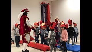 Sinterklaas bezoekt basisschool Het Noorderlicht in Doetinchem [upl. by Bourne205]