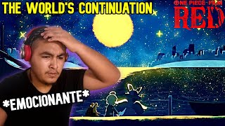 REACCIONANDO A ADO The Worlds Continuation（UTA from ONE PIECE FILM RED  quotME EMOCIONOquot [upl. by Nannerb]