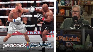 How real was the Jake Paul vs Mike Tyson boxing match  Dan Patrick Show  NBC Sports [upl. by Katha]