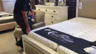 How To Keep XL Twin Mattresses From Separating Split King Adjustable Bed [upl. by Adalia]