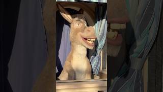 Universal Studio deuteragonist of the Shrek Donkey foryou disney cartoon reels short fun fyp [upl. by Sally]