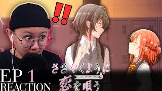 Whisper Me a Love Song EP 1 REACTION  Its YURI Time [upl. by Sihon]