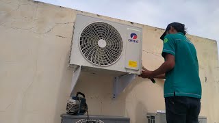 Instal Ac Gree 2 Pk Standar Model GWC18MOO5A1Service Ac Bekasi [upl. by Yttisahc733]