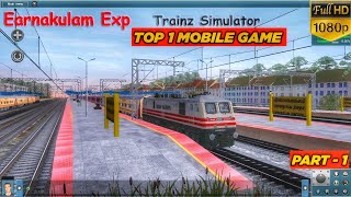 Earnakulam Exp Indian Train Game Trainz Simulator Telugu Part  1 [upl. by Assennav]