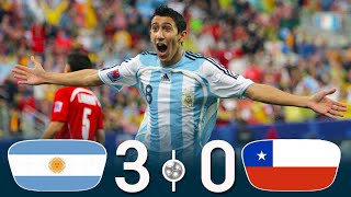 Argentina 3  0 Chile  U20 World Cup Semifinal Highlights amp Goals HD [upl. by Pravit]