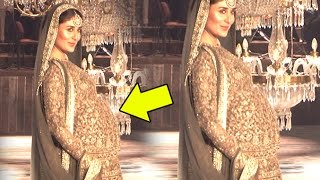 Fully Pregnant Kareena Kapoor Walks The Ramp At Lakme Fashion Week 2016 [upl. by Pippo506]