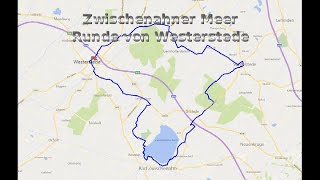 47 Km Fahrrad Tour Zwischenahner Meer Runde von Westerstede Bad Zwischenahn Wiefelstede Fahrradtour [upl. by Sapphera]