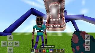 Every Shin Sonic vs NEW Mimicer Mod ADDON UPDATE in MINECRAFT PE [upl. by Yroffej]